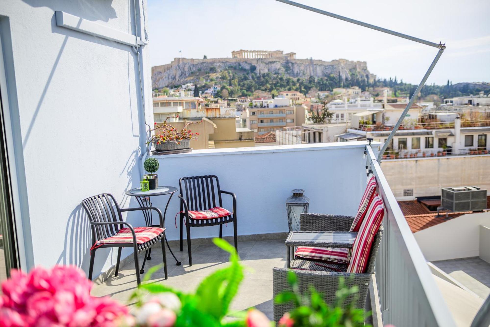 Sandra"S Acropolis View Penthouses Афины Экстерьер фото
