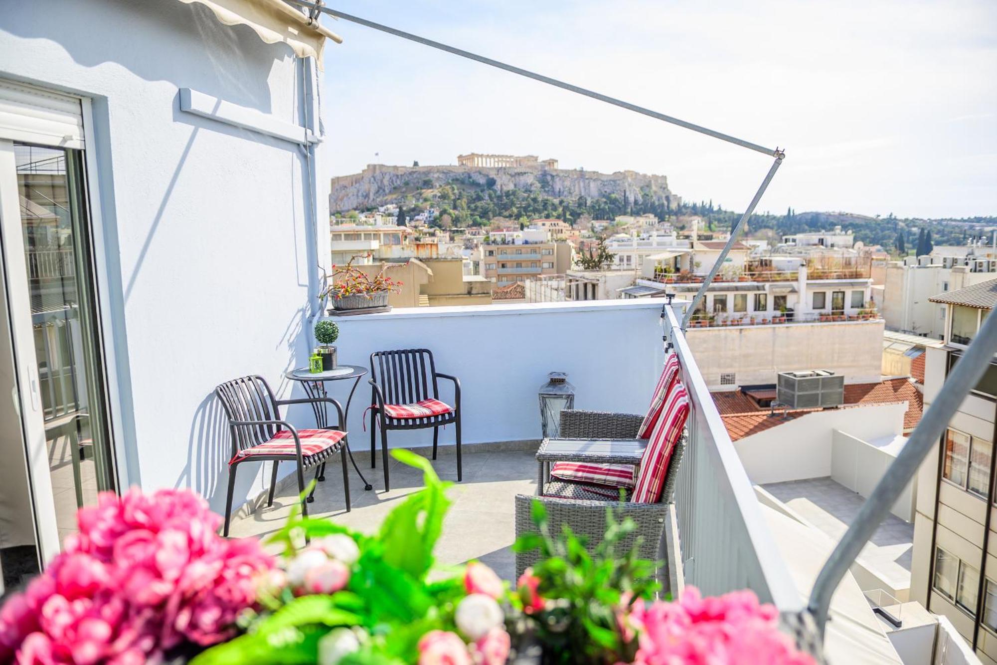 Sandra"S Acropolis View Penthouses Афины Экстерьер фото